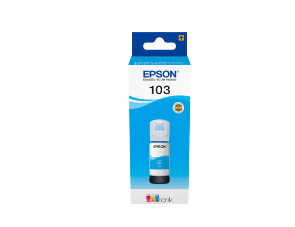 Epson 103 Cyan ink bottle