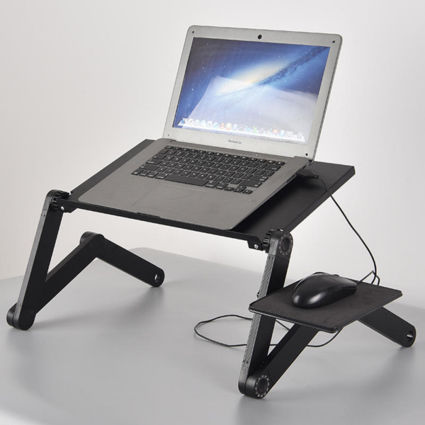 Adjustable Laptop Stand with Mouse pad