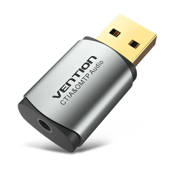 vention usb to type-c sound card gray