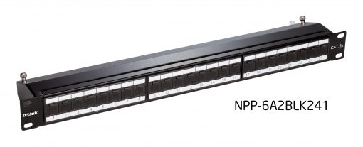 NPP-6A2BLK241 - PATCH PANEL CAT6A STP 24 PORT at city shop