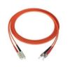 NCB-FM53D-LCSC-3 - LC-SC MULTIMODE (50/125UM) OM3 10G DUPLEX PATCH CORD, 3M
