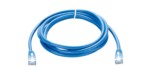 D-Link NCB-5EUBLUR1-3 Cat5E UTP 24 AWG Round Patch Cord - 3M Blue Color