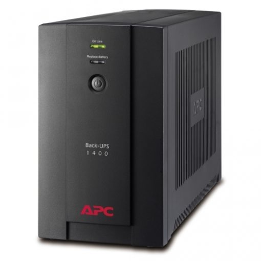 APCBack-UPS1400VA,230V,AVR,IECSockets,700Watts/1.4kVA