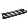 Patch Panel Cat 5E UTP Keystone Type- 48 Port-Fully Loaded