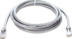 Cat6 UTP 24 AWG PVC Round Patch Cord - 1M - Grey Color