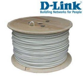 Cat6 UTP 23 AWG PVC Solid Cable - 305M/Roll - Grey Color
