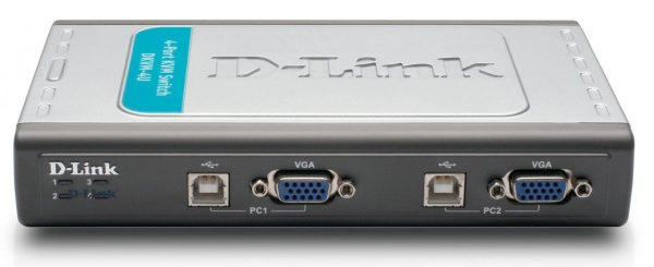 D-Link 4-Port USB KVM Switch