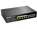 D-LINK 8-port 10/100/1000Base-T Unmanaged Switch with 4 PoE , 52W PoE Power budget (EU/UK Plug)