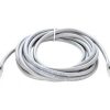 Cat6 UTP 24 AWG PVC Round Patch Cord - 3M - Grey Color