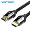 VENTION NYLON BRAIDED HDMI CABLE 5M BLACK METAL TYPE (VEN-VAA-B05-B500)