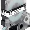 Epson LC-2WBN9 - 6mm x 9m - Black on White Tape C53S623402