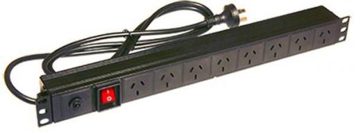 PDU 9 ways UK standard sockets with on/off switch