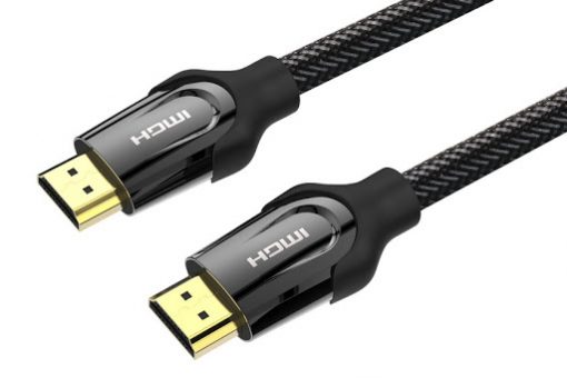 VENTION NYLON BRAIDED HDMI CABLE 5M BLACK METAL TYPE