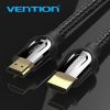 VENTION NYLON BRAIDED HDMI CABLE 15M BLACK METAL TYPE – VEN-VAA-B05-B1500