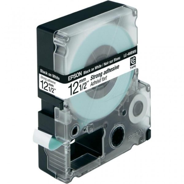 Epson Label Works Cartridge Standard LC-4WBN9 or LK4WBW Standard Black (C53S654016)