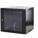 9U Network Cabinet Glass Door Black 600 (W) x 600 (D) x 497 (H)