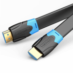 Vention Flat Hdmi Cable 8M Black VEN-AAKBK