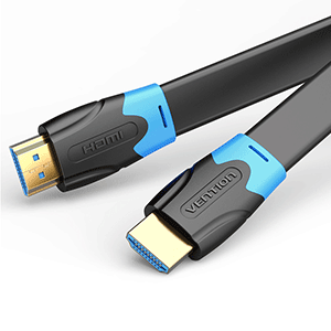 Vention Flat Hdmi Cable 8M Black VEN-AAKBK