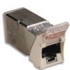 Network Keystone Jack CAT6A Shielded module