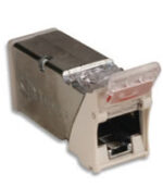 Network Keystone Jack CAT6A Shielded module