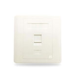 1port Cat6 Network Data Faceplate
