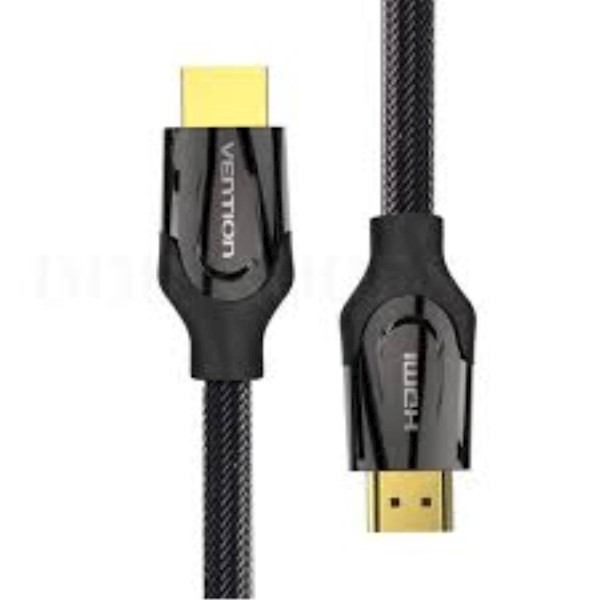 VENTION Nylon Braided HDMI Cable 15M Black Metal Type – VEN-VAA-B05-B1500