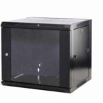 Easenet 12U 600 (W) x 600 (D) Network Cabinet Glass Door Black
