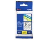 Brother Tape TZE-121 9mm Black on Clear