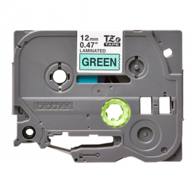 Brother Tape TZE-731 12mm Black on Green