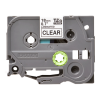 Brother Tape TZE-141 18mm Black on Clear