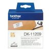 Brother DK-11209 Label Roll – Black on White, 29mm x 62mm