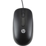 HP 1000 Black Wired USB Mouse