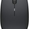 Dell Wireless Computer Mouse-WM126 – Long Life Battery, with Comfortable Design (Black)
