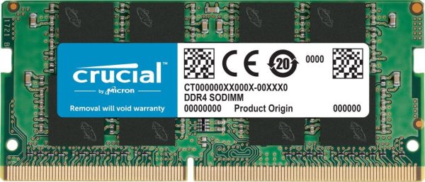 Crucial RAM 4GB DDR4 2666 MHz CL19 Laptop Memory CT4G4SFS8266