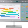 HP EliteDisplay E243i LED Display 61 cm (24") WUXGA Flat Black,Silver