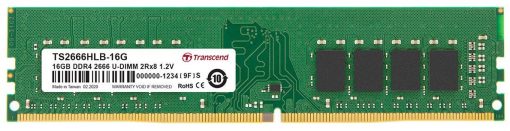 Transcend Desktop RAM DDR4 16GB 2666