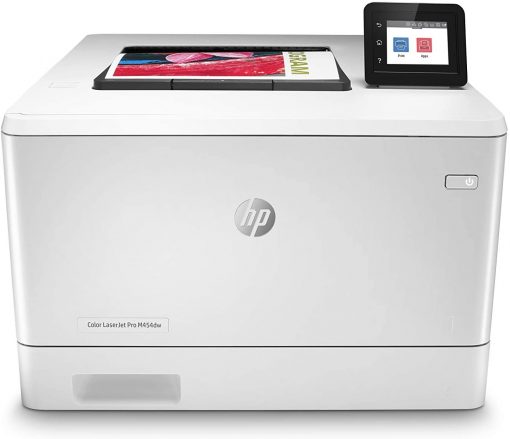 HP Color LaserJet Pro M454dw Wireless Laser Printer, Double-Sided & Mobile Printing, Security Features, Works with Alexa (W1Y45A)