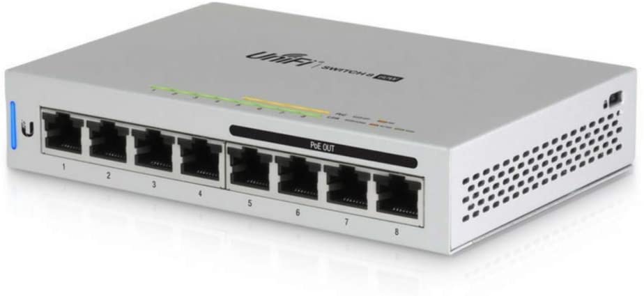 US-8-60W Ubiquiti UniFi 8-Port Gigabit PoE Managed Switch
