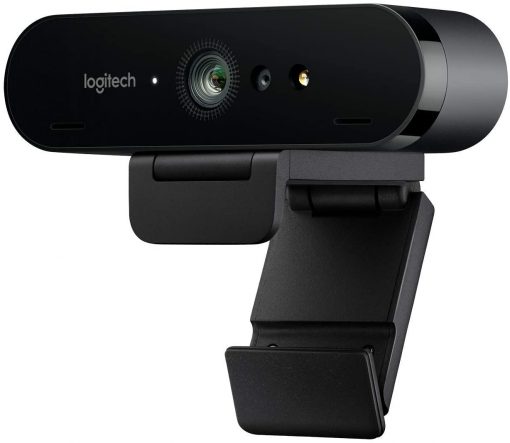 Logitech BRIO Ultra HD Webcam for Video Conferencing, Recording, and Streaming - Black