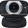 Logitech HD Laptop Webcam C615 with Fold-and-Go Design, 360-Degree Swivel, 1080p Camera