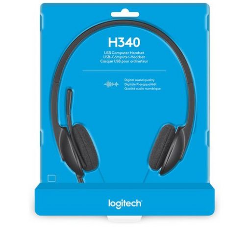 Logitech USB Headset H340, Stereo, USB Headset