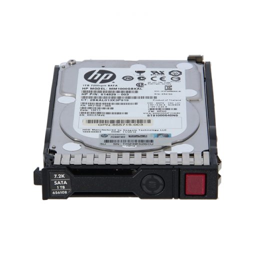 HPE 1TB SATA 6G 655710-B21 Midline 7.2K SFF (2.5in) SC Digitally Signed Firmware HDD(G10 Series)