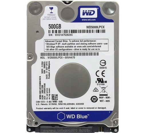 Western Digital WD5000LPCX 500 GB SATA 2.5-inch Laptop Hard Drive