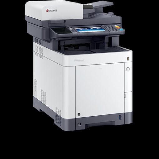 Functions: Double-sided print, copy and scan Engine speed: Up to 35 pages A4 per minute in colour and b/w Print technology: KYOCERA ECOSYS, Laser, Colour, HyPAS™ solution platform Compatible toners/cartridges: TK-5280K, TK-5280C, TK-5280M, TK-5280Y Processor: Cortex-A9 Dual core 1,2 GHz Interface: Standard interface: USB 2.0 (Hi-Speed), 2 x USB Host Interface, Gigabit Ethernet (10BaseT/100BaseTX/1000BaseT, IPv6, IPv4, IPSec, 802.3az support),, 1 eKUIO slot for optional internal print server, Slot for optional SD Card Compatible operating systems: All current Windows operating systems, MAC OS X Version 10.8 or higher, Unix, Linux as well as other operating systems on request Duplex printing: Yes