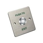 Hikvision DS-K7P01 86×86×20mm Aluminum Alloy Panel Metal Button