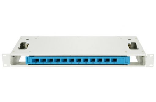 Dlink LIU 24 Port Rack Mount Unloaded Fiber Patch Panel- 1U- Fixed Type