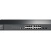 JetStream 16-Port Gigabit L2 Managed Network Switch with 2 SFP Slots