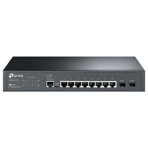 TP-Link T2500G-10TS(TL-SG3210) 8x 10/100/1000 port+2x SFP port, Managed, Rackmount