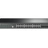 JetStream 24-Port Gigabit Stackable Smart Switch with 4 10GE SFP+ Slots
