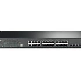 JetStream 24-Port Gigabit Stackable Smart Switch with 4 10GE SFP+ Slots